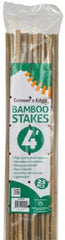 Grower's Edge HGC740760 Natural Bamboo Stakes Bulk (50/Pack), 6 ft