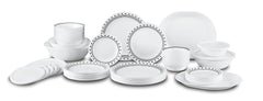Corelle Winter Frost White Dinnerware Set with lids (20-Piece, Service for 4)