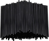 Black Straws for Coffee 10000, 5 Inch by eDayDeal