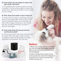 Pet Fountain Cat Dog Water Dispenser With Pump And 4 Replacement Filters - Healthy And Hygienic 2L Super Quiet Automatic Electric Water Bowl, Drinking Fountain For Dogs, Cats, Birds And Small Animals