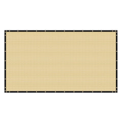 ColourTree 2nd Generation 6' x 50' Beige Fence Privacy Screen Windscreen, Commercial Grade 170 GSM Heavy Duty, We Make Custom Size
