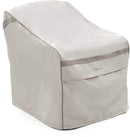 Y- STOP - Outdoor Chair Cover - Fits 34 Inch Width, 40 Inch Depth and 40 Inch Height - Ultima Ripstop - 600D Fade Resistant Poly - Breathable Covered Ventilation -7 Year Warranty - Ripstop Grey