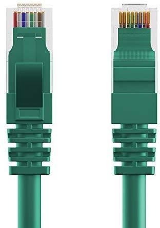 Maximm Ethernet Cable Cat6 Snagless - 6 Feet - Multi-Color - [5 Pack] - Pure Copper - UL Listed - Cable Ties Included