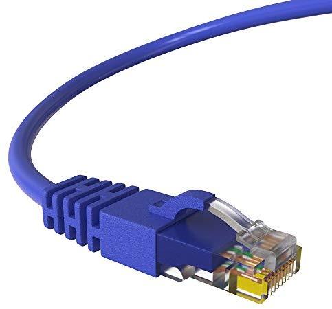 Maximm Ethernet Cable Cat6 Snagless - 6 Feet - Multi-Color - [5 Pack] - Pure Copper - UL Listed - Cable Ties Included