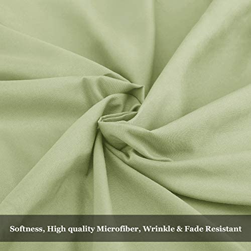 BYSURE Hotel Luxury Bed Sheets Set 4 Piece(Twin, Black) - Super Soft 1800 Thread Count 100% Microfiber Sheets with Deep Pockets, Wrinkle & Fade Resistant