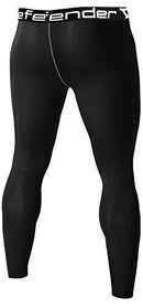 Defender Men's Compression Baselayer Pants Legging Shorts Shirts Tights Running