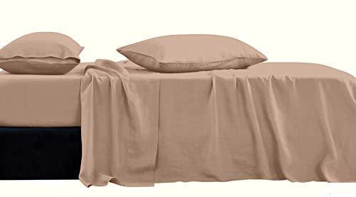 KETHER Luxury Hotel Collection Double Brushed Microfiber - 1800 Series - Twin Size Sheet Set with 15 Inch Deep Pocket (Solid White) - 3 Piece Set - Wrinkle Free, Stain Resistant Bed Sheet Set