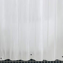 N&Y HOME Clear Shower Curtain Liner - 72x72 Water Repellent Heavy Duty 8G Liner with Rust Proof Grommets for Bathroom Shower