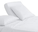 KETHER Luxury Hotel Collection Double Brushed Microfiber - 1800 Series - Twin Size Sheet Set with 15 Inch Deep Pocket (Solid White) - 3 Piece Set - Wrinkle Free, Stain Resistant Bed Sheet Set
