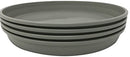 The Blooming Jungle Round Plastic Plant Saucer 9" Set of 4 Units (Black Color)