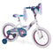 Huffy Frozen 2 Kid Bike, Training Wheels, Streamers & Basket Included, 12 inch, Blue