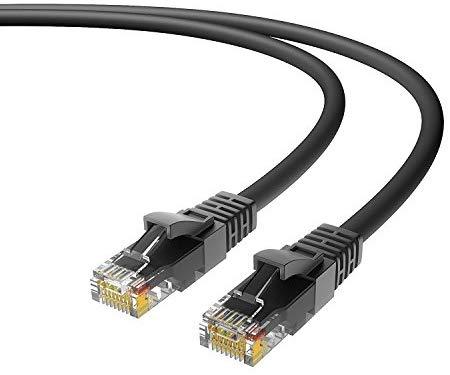 Maximm Ethernet Cable Cat6 Snagless - 6 Feet - Multi-Color - [5 Pack] - Pure Copper - UL Listed - Cable Ties Included