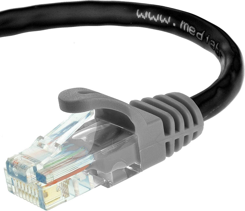 Mediabridge Ethernet Cable (10 Feet) - Supports Cat6 / Cat5e / Cat5 Standards, 550MHz, 10Gbps - RJ45 Computer Networking Cord (Part