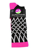 MadSportsStuff Elite Basketball Socks with Net Crew Length - Made in The USA