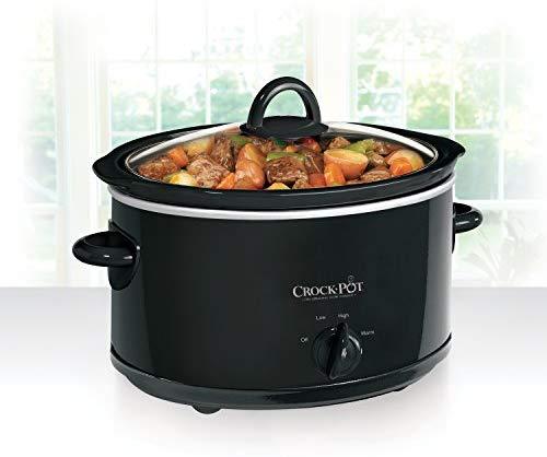 Crockpot Oval Manual Slow Cooker, 8 quart, Stainless Steel (SCV800-S)