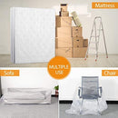 BYSURE 3 Mil 2-Pack Heavy Duty Mattress Bag for Moving & Long Term Storage, 3D Envelope Shape Fits Queen/King Size