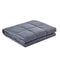 CuteKing Weighted Blanket 60''x80'' 20lbs Queen Bed Heavy with Glass Beads for Adult Women Men, Dark Grey