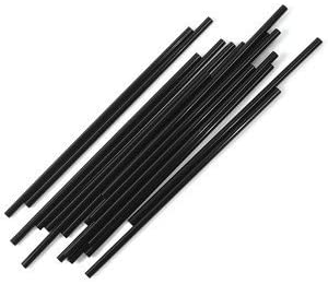 Black Straws for Coffee 10000, 5 Inch by eDayDeal