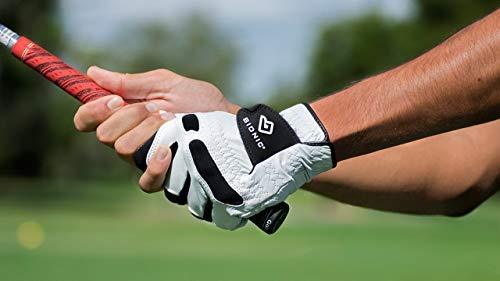 Bionic Gloves –Men’s StableGrip Golf Glove W/ Patented Natural Fit Technology Made from Long Lasting, Durable Genuine Cabretta Leather.