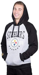 Ultra Game NFL Standard Fleece Hoodie Pullover Sweatshirt University