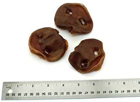 GigaBite USDA & FDA Certified All Natural Pig Chews for Dogs by Best Pet Supplies