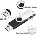 4GB Memory Stick USB 2.0 Flash Drive 10 Pack Bulk Thumb Drives 4 GB Portable Swivel Data Sticks Zip Drive Green PenDrive Jump Drive for Data Storage by FEBNISCTE