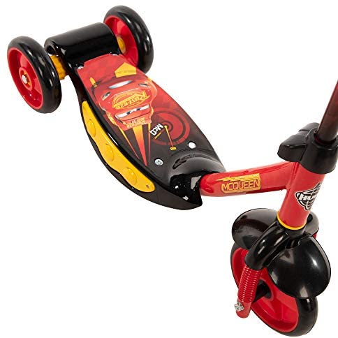 Huffy Kids Preschool Scooter for Boys Disney Pixar Cars & Toy Story, Star Wars, Marvel Spider-Man, 3 Wheel Toy