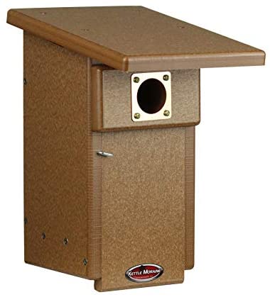 Kettle Moraine Recycled Eastern Bluebird House Nesting Box (1, Blue, Blue)