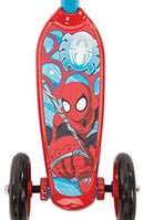 Huffy Kids Preschool Scooter for Boys Disney Pixar Cars & Toy Story, Star Wars, Marvel Spider-Man, 3 Wheel Toy