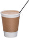 Black Straws for Coffee 10000, 5 Inch by eDayDeal