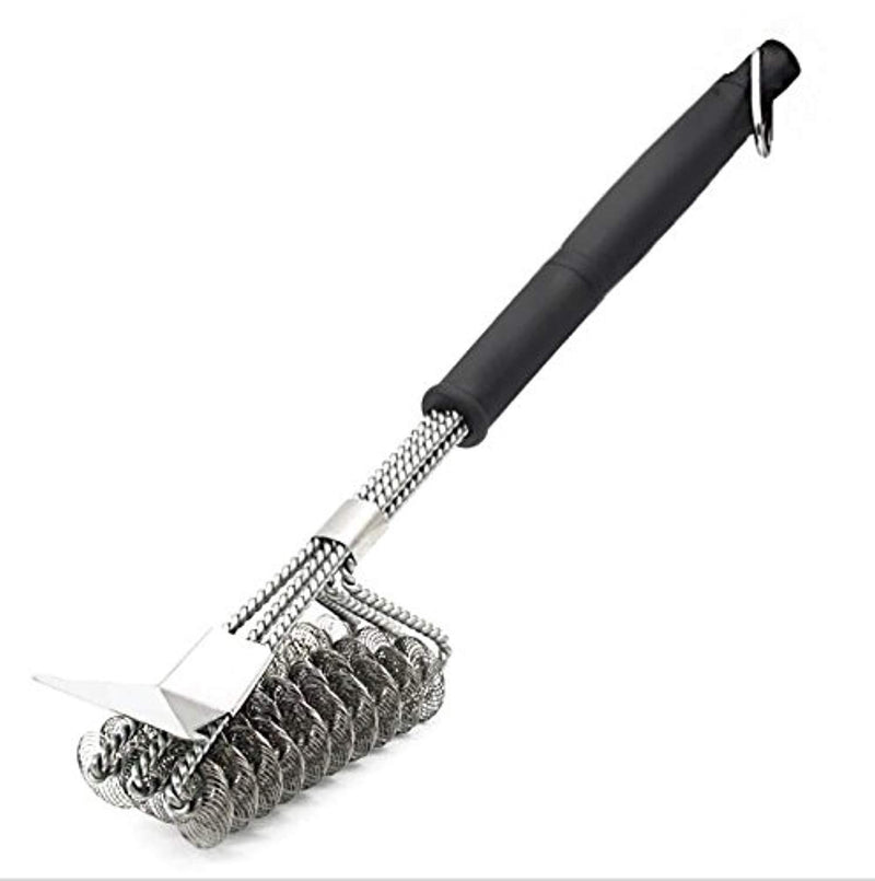 Grill Brush And Scraper Grill Brush Bristle Free - Grill Brsh 18 For – J&A  APPLIANCES