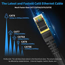 KASIMO CAT 8 Ethernet Cable 2 Feet 3 Pack Fastest Network Internet Ethernet LAN Cable,High Speed 40Gbps 2000Mhz SFTP LAN Wire Internet Patch Cable with RJ45 Connector for Switch/Router