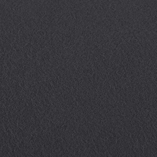 Mellanni 100% Organic Cotton Flannel Sheet Set - Heavyweight 180GSM 4 pc Luxury Bed Sheets - Cozy, Soft, Warm, Breathable Bedding - Deep Pockets - All Around Elastic (Queen, Gray)
