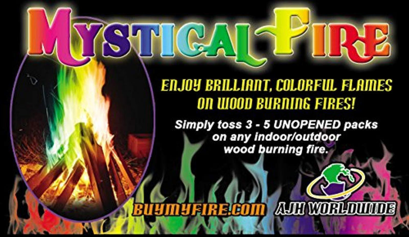 Mystical Fire Flame Colorant, 25-Pouch Box