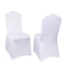 VEVOR White Polyester Spandex Banquet Dining Party Wedding Chair Covers (100 pc)