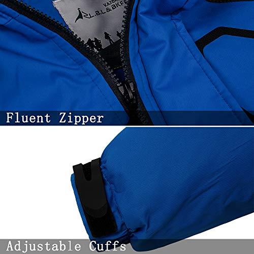 Men's Winter Coats Mountain Ski Jacket Warm Snow Jacket Waterproof Windproof Rain Jacket for Hiking Camping Outwear