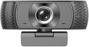 Ylife 1080P HD Webcam with Microphone, Streaming Computer Web Camera with 110-Degree Wide View Angle, USB PC Webcam for Video Calling Recording Conferencing (Gray)