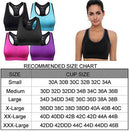 BAOMOSI Women's Seamless Racerback Sports Bra High Impact Support Yoga Gym Workout Fitness