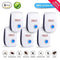 Sumpol Ultrasonic Pest Repeller 6 Packs - [2018 Upgrated] Home Pest Control Repellent - Electronic Insects & Rodents Repellent for Mosquito, Mouse, Cockroaches,Rats,Bug, Spider, Ant