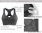 FITTIN Racerback Sports Bras - Padded Seamless Med Impact Support for Yoga Gym Workout Fitness