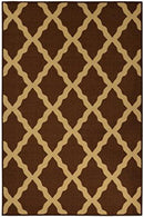 Ottomanson Glamour Collection Contemporary Moroccan Trellis Design Kids Rug (Non-Slip) Kitchen and Bathroom Mat Rug, 3'3" X 5'0", Grey