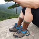 PEACE OF FOOT Hiking Socks boot socks For Mens 6(5+1) Pairs Multi Sports Trekking Climbing Camping working Crew Socks