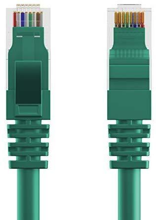 Maximm Ethernet Cable Cat6 Snagless - 6 Feet - Multi-Color - [5 Pack] - Pure Copper - UL Listed - Cable Ties Included