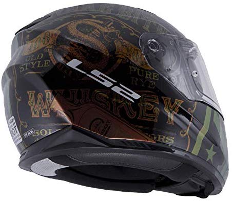 LS2 Helmets Motorcycles & Powersports Helmet's Stream (Axis Yellow Black, Small)