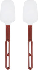 58123 High-Temp Spatula SoftSpoons, Set of 2 (13-1/2 Inch, Silicone Spoon Blade) by Uuni