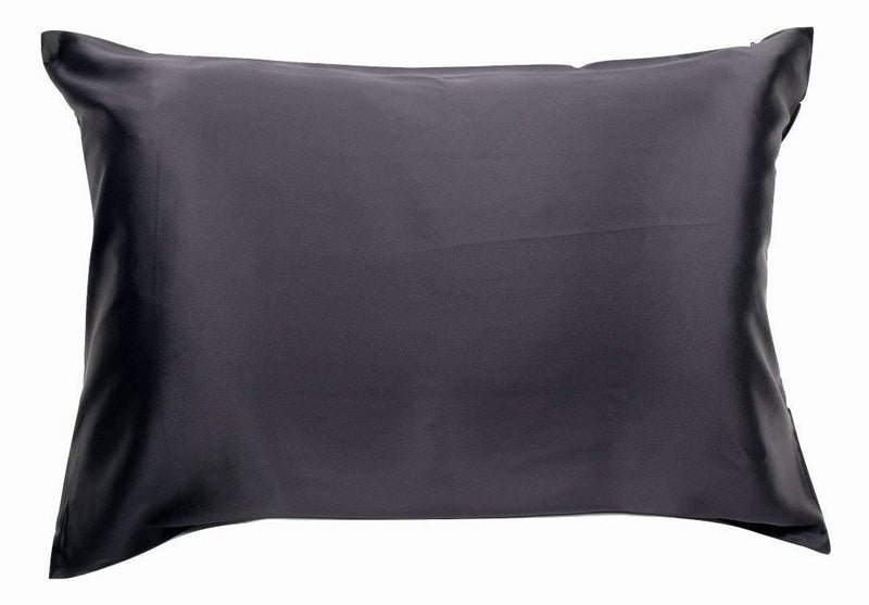 100% Silk Pillowcase for Hair Luxury 25 Momme Mulberry Silk Queen (Navy Blue)
