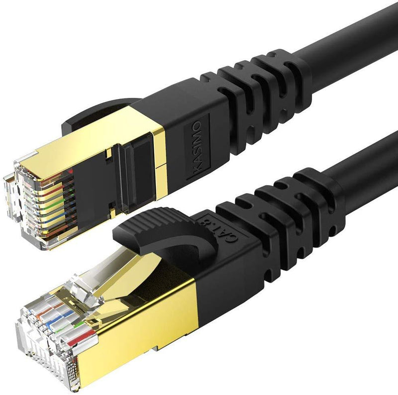 Cat 6 Ethernet Cable 12 Feet-3 Pack-Multi Colors, Gbps Patch Cord, Soft &  Flexible, High Speed Cat6 RJ45 LAN 