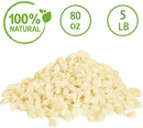 AiiLan 2-lb Pure White Beeswax Pellets-100% Pure