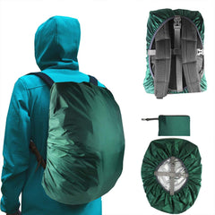 Frelaxy Waterproof Backpack Rain Cover for (15-90L), 2025 Upgraded Triple Waterproofing, Antislip Cross Buckle Strap, Ultralight Compact Portable, for Hiking, Camping, Biking, Outdoor, Traveling