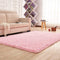 PAGISOFE Fluffy Bedroom Area Rugs 4' x 5.3' Shaggy Rug for Girls Baby Room Living Room Nursery Christmas Home Decor Floor Carpet, Pink